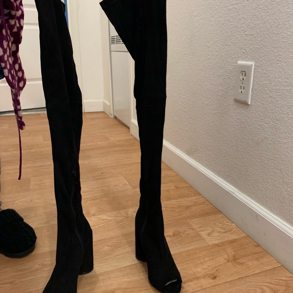 Black boots